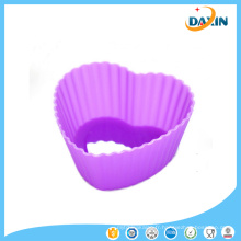 Nouveau moule de gâteau de silicone de forme alimentaire de forme de coeur de DIY New Design